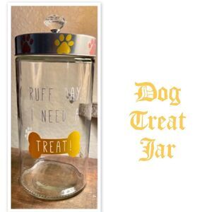Dog Treat Jar